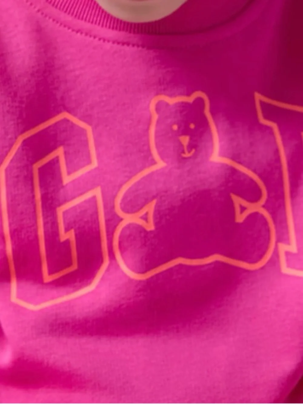 babyGap Relaxed Brannan Bear Logo Sweatshirt size 5 NWT